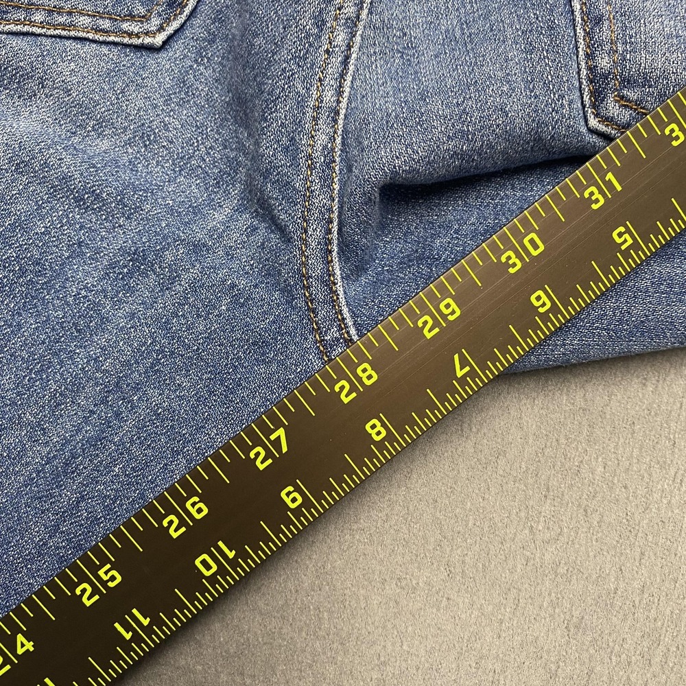 J. Jill Jeans Womens 6 Petite Blue Relaxed Boyfriend Denim Stretch Medium Wash - Picture 12 of 15